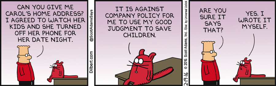 Dilbert Cartoon